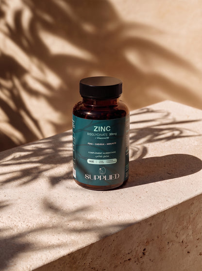 Zinc bisglycinate + vitamine B6 P5P