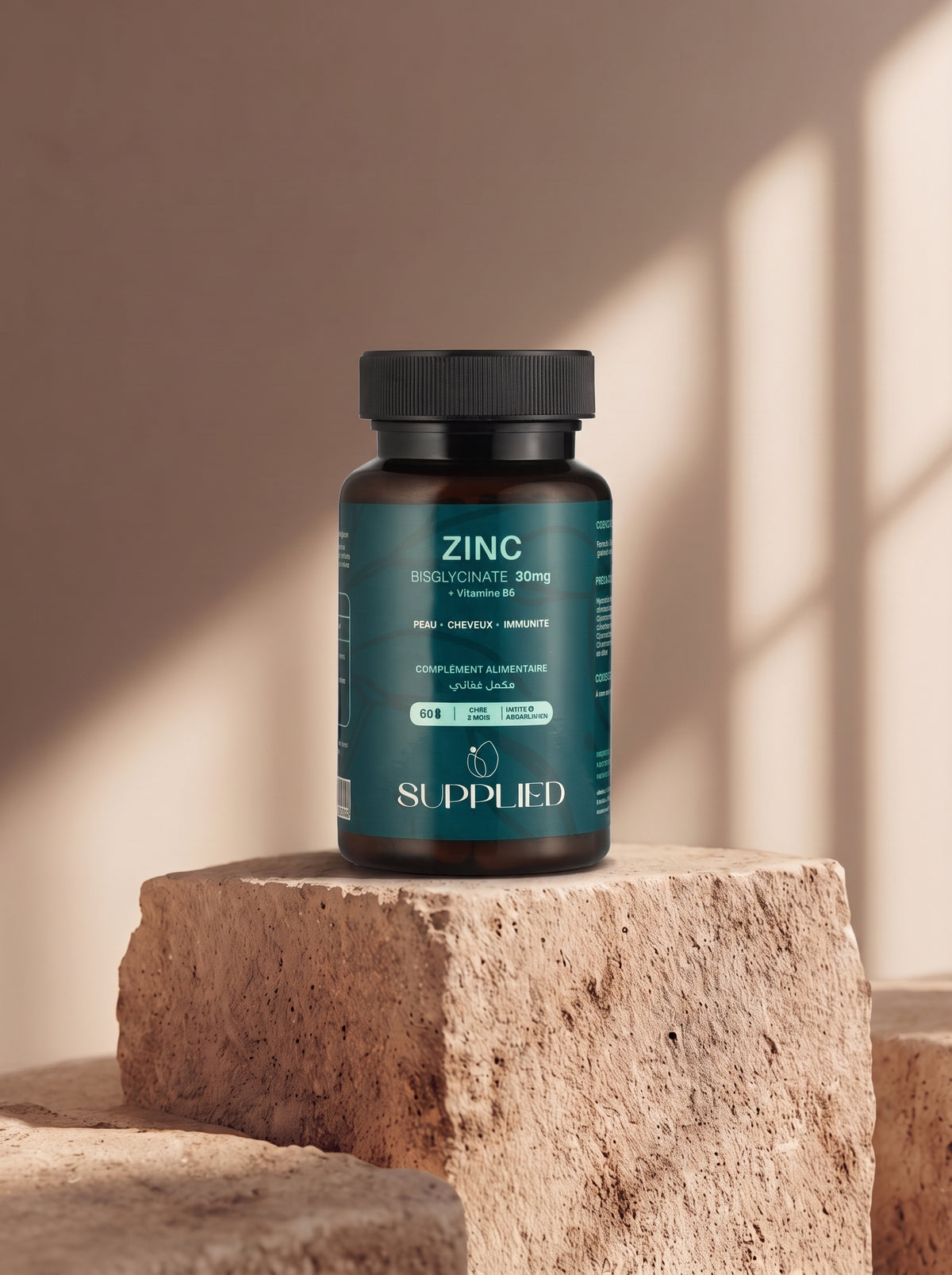 Zinc bisglycinate + vitamine B6 P5P